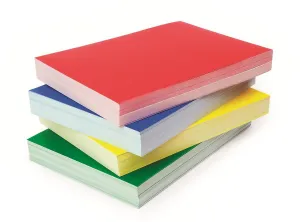Karton do bindowania Argo Chromo A4 - czerwony 250g (408041)