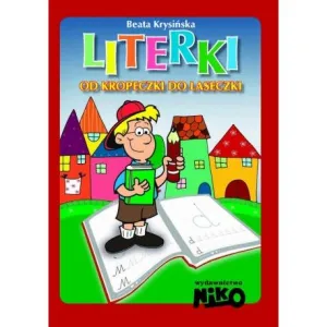 Książeczka edukacyjna Literki od kropeczki do laseczki
