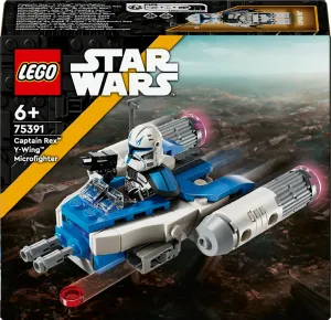 Klocki konstrukcyjne Star Wars Mikromyśliwiec Y-Wing kapitana Rexa Lego (75391)