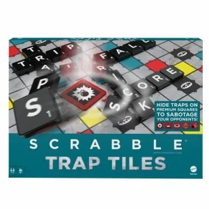 Gra logiczna Mattel Scrabble pułapki (HMK73)