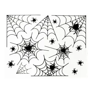 Ozdoba halloweenowa Dekoracja elektrostatyczna - pajęczyna Arpex (HA5050)