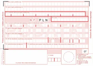 Druk samokopiujący A6 Podatki polecenie przelewu/wpłata gotówkowa 2-odc. 80k. Michalczyk i Prokop (471-5)