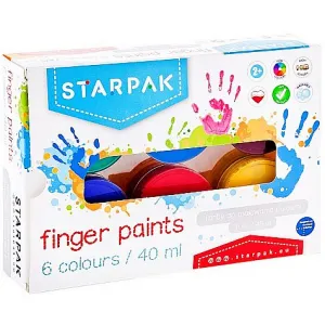 Farba do malowania palcami doggy 40ml 6 kolor. Starpak (448008)