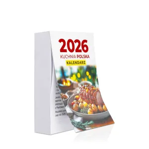 Kalendarz ścienny ZDZIERAK KUCHNIA POLSKA A6 Press