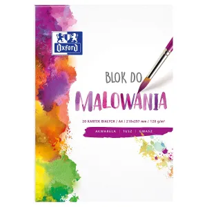 Blok artystyczny Oxford A4 120g 20k Oxford (400093194)