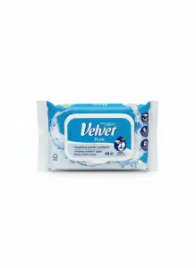 Papier toaletowy nawilżany pure kolor: biały 48 szt Velvet
