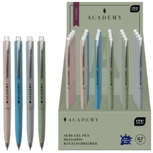 Długopis standardowy CLASSIC ACADEMY wkład niebieski Interdruk (automatyczny)