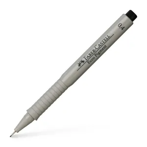 Cienkopis kreślarski Ecco Pigment wkład czarny 0,4mm 1kol. Faber Castell (FC166499)