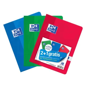 Brulion Oxford A5 96 kartek krata 2+1 gratis