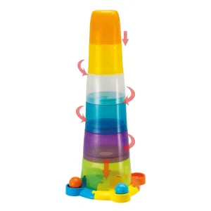Układanka WIEŻA Z PIŁECZKAMI Smily Play (000737)