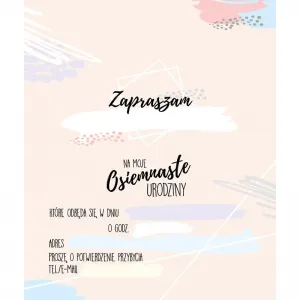 Zaproszenie Kukartka (ZP)