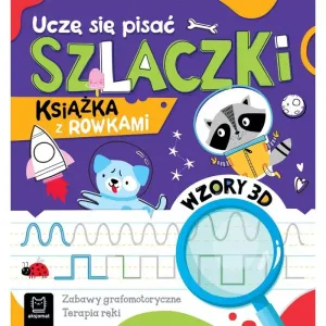 Książka dla dzieci Uczę się pisać szlaczki