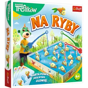 Gra planszowa Trefl Rodzina Treflików Mistrz Wiedzy Na ryby (01963)