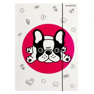 Teczka kartonowa na gumkę Starpak Minisy A4 kolor: mix (491062)