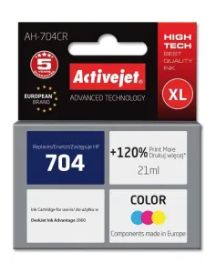 Tusz (cartridge) alternatywny HP 704 CN692 mix 21ml Activejet (EXPACJAHP0145)