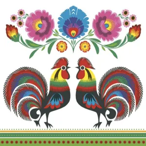 Serwetki mix bibuła [mm:] 330x330 Pol-mak (SL og)