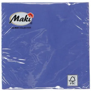 Serwetki Pol-mak - granatowy 330mm x 330mm (24)