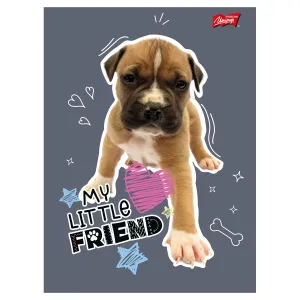 Zeszyt MY LITTLE FRIEND A5 32k. 70g krata Unipap