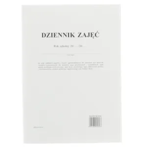 Dziennik A4 zajęć Beta Druk (M-I/6)