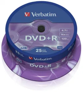 Płyta dvd Verbatim DVD+R 4,7GB x16