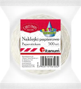 Naklejka (nalepka) Craft-Fun Series Mikołaj vintage naklejki na rolce Titanum (25YQ-010)