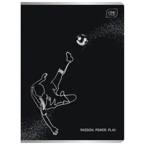 Zeszyt METALIC SPORT A5 60k. 70g linia Interdruk