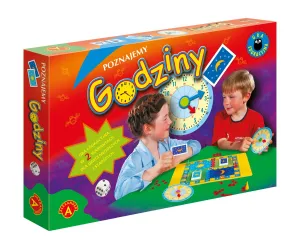 Gra edukacyjna poznajemy godziny Alexander (5906018002096)