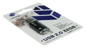 Pendrive black 32GB Storange (STORANPEN32GBBK2.0)