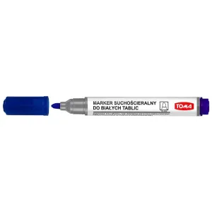 Marker suchościeralny 266 wkład niebieski 2,0mm okrągła końcówka Toma (TO-266 1 2)