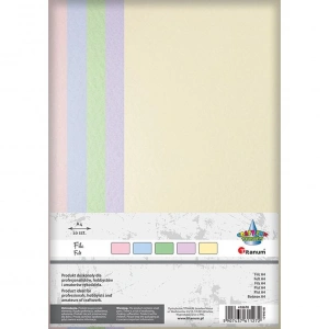 Filc Titanum Craft-Fun Series pastelowy A4 kolor: mix 10 ark. (179901B)