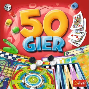 Gra strategiczna Kalejdoskop 50  gier Trefl 50 gier Trefl (02116)