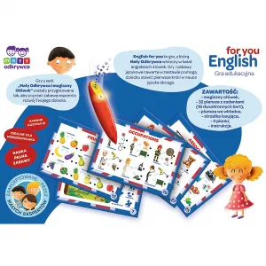 Gra edukacyjna Trefl English for you Magiczny ołówek (02113)