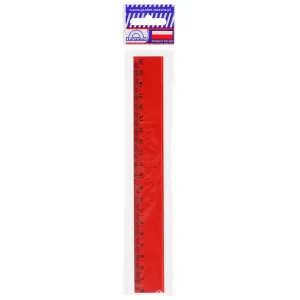 Linijka plastik kolorowa 20cm Grales (L20)