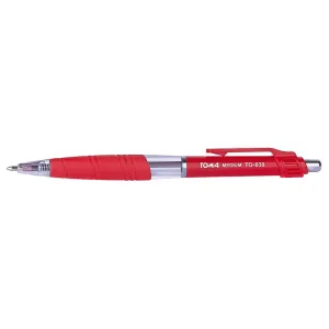 Długopis wkład czerwony 1,0mm Toma (TO-038 2 2)