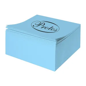 Kostka papierowa Protos Origami - niebieski jasny 84mm x 84mm x 30mm