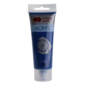 Farba akrylowa GRANATOWA kolor: granatowa 75ml Happy Color (HA 7370 0075-33)