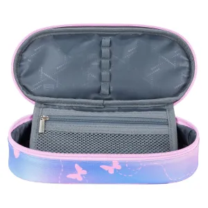 Saszetka Z Usztwnianą Klapką PINK BUTTERFILIES różne St.right (PC-01)