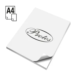 Etykieta samoprzylepna Protos A4 - biały 210mm x 297mm