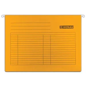 Teczka zawieszkowa A4 pomarańczowy karton 230g Donau (7410905-12)