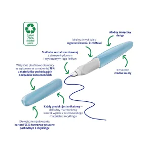 Pióro wieczne Twist Eco Niebieskie 822206 Pelikan (400195744)