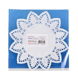 Serwetki DEKORACYJNE biały papier [mm:] 200x200 Arpex (D2703)