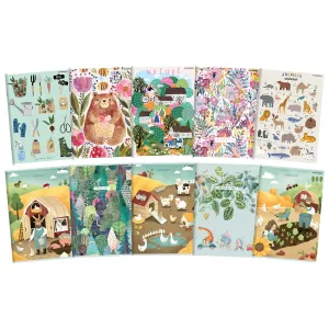 Zeszyt megamix A5 16k. 70g podwójna linia kolor Top 2000 (400168845)