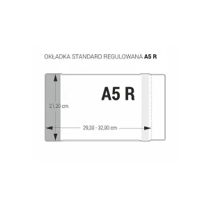Okładka A5 B6R [mm:] 212x293-320 Biurfol (OZK-44)