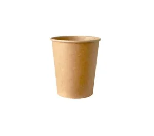 Kubek jednorazowy papierowy KRAFT papier pokryty folią 250ml (nd)
