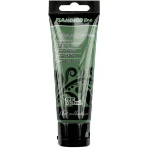 Farba akrylowa kolor: zielony ciemny 75ml Flamingo Line (049)
