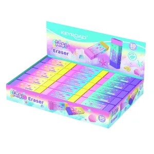 Gumka do mazania pastel tęczowa Keyroad (KR972540)