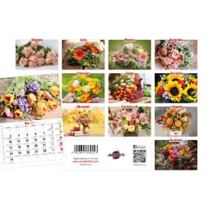 Kalendarz ścienny Avanti wieloplanszowy 285mm x 410mm (5901769621060)