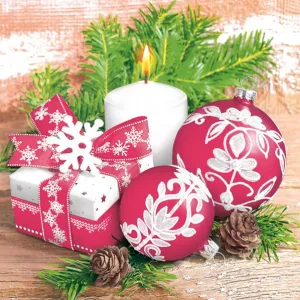 Serwetki Pol-mak gwiazdka - mix 330mm x 330mm (Sd GW)