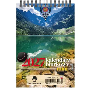 Kalendarz biurkowy tygodniowy pionowy 90mm x 113mm Pan Kalendarzyk (KBA5-MINI)