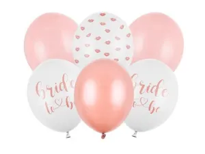 Balon gumowy Bride to be, mix mix 300mm Partydeco (SB14P-328-000-6)